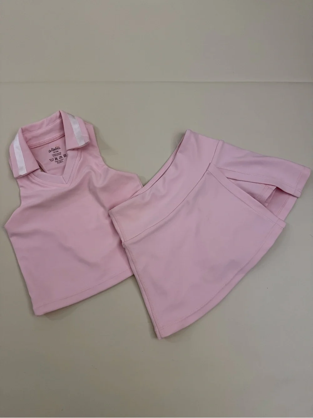 Tullabee Pink Tennis Polo & Skort Set 18-24M
